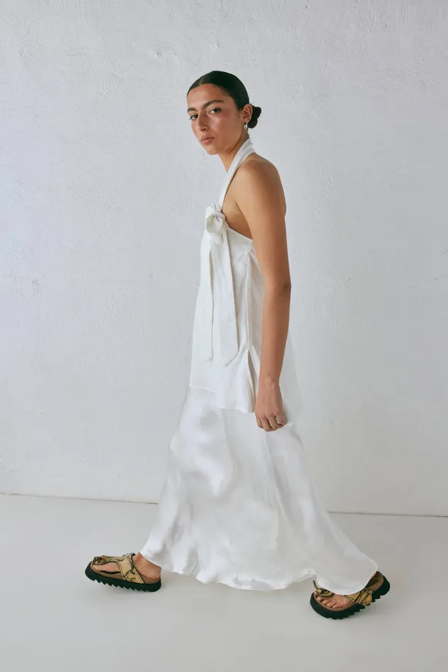 VRG GRL Nava Top White Women Sleeveless VRG GRL Nava Top White Women Sleeveless
