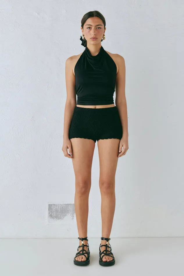 VRG GRL Noa Top Black Women Sleeveless