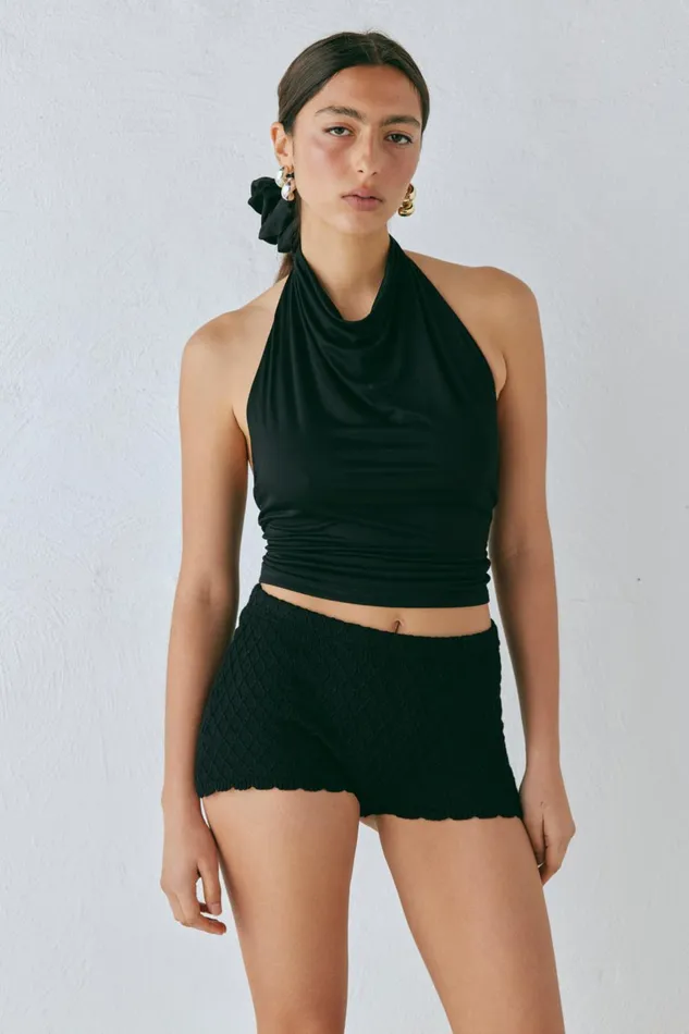VRG GRL Noa Top Black Women Sleeveless