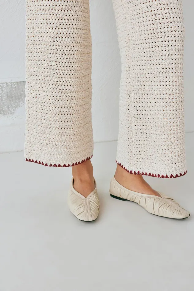 VRG GRL Stella Knit Pants Cream Women Pants VRG GRL Stella Knit Pants Cream Women Pants