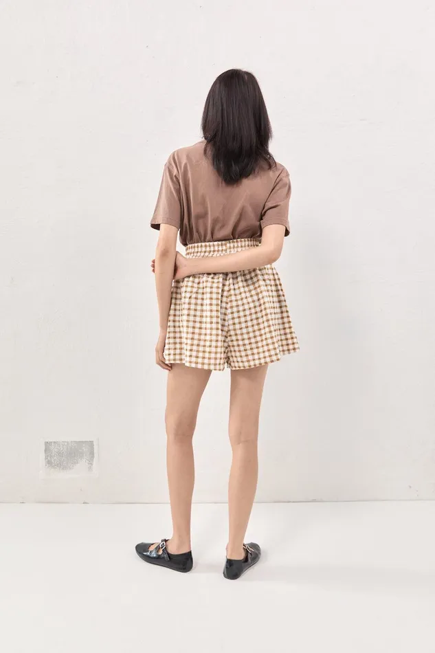 VRG GRL The Sea and I Shorts Honey Women Shorts VRG GRL The Sea and I Shorts Honey Women Shorts