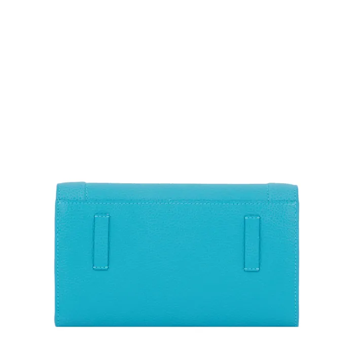 Wallet Chain Ocean Blue Women Lancel Clutch