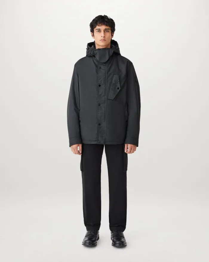 Waxed Jackets Men Belstaff Router Jacket Black Waxed Jackets Men Belstaff Router Jacket Black