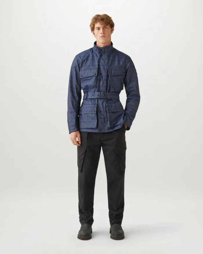 Waxed Jackets Men Belstaff Trialmaster Concept Ocean Blue Waxed Jackets Men Belstaff Trialmaster Concept Ocean Blue