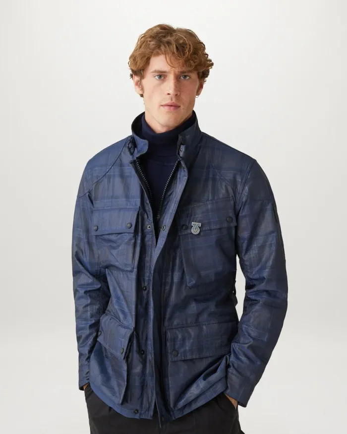 Waxed Jackets Men Belstaff Trialmaster Concept Ocean Blue Waxed Jackets Men Belstaff Trialmaster Concept Ocean Blue