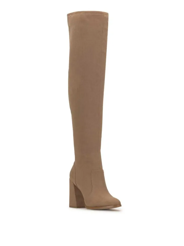 Wide Width Shoes Jessica Simpson Brixten Over The Knee Boot In Sandstone
