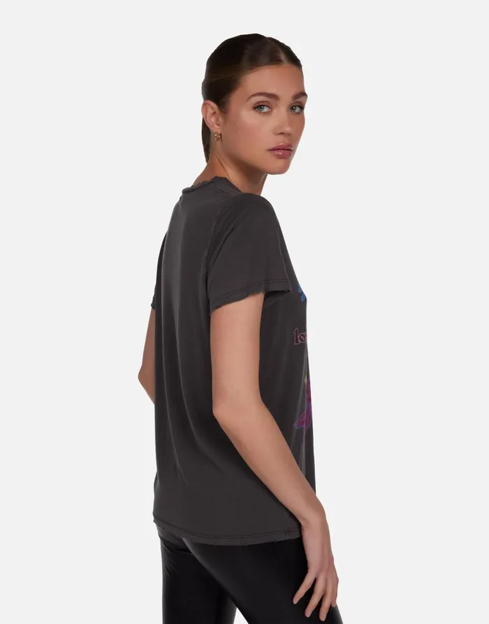 Wolf Dino Elements Vintage Black Women039s Lauren Moshi Short Sleeve