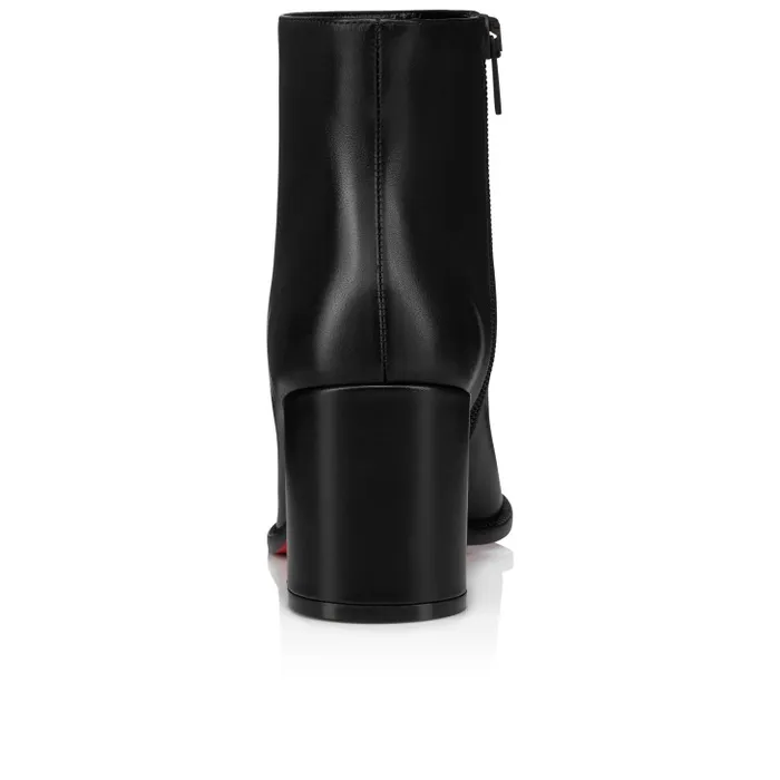 Women Adoxa 70 Mm Low Boots 8211 Calf Leather 8211 Black Christian Louboutin Boots
