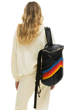 Women Backpacks Aviator Nation PEAK PUFFER BACKPACK 8211 BLACK GLOSSY Women Backpacks Aviator Nation PEAK PUFFER BACKPACK 8211 BLACK GLOSSY