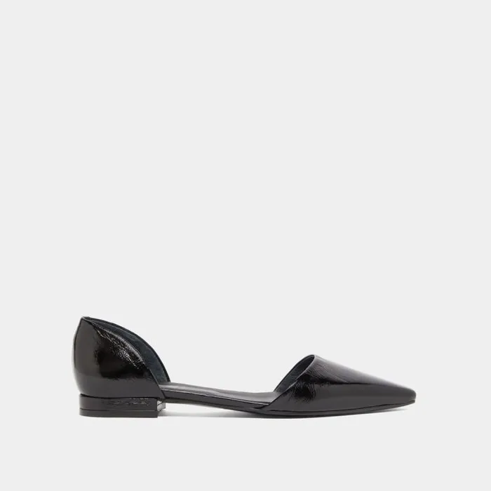 Women Ballet Flats With Pointed Toes Black JONAK 60 Years