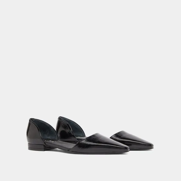 Women Ballet Flats With Pointed Toes Black JONAK 60 Years