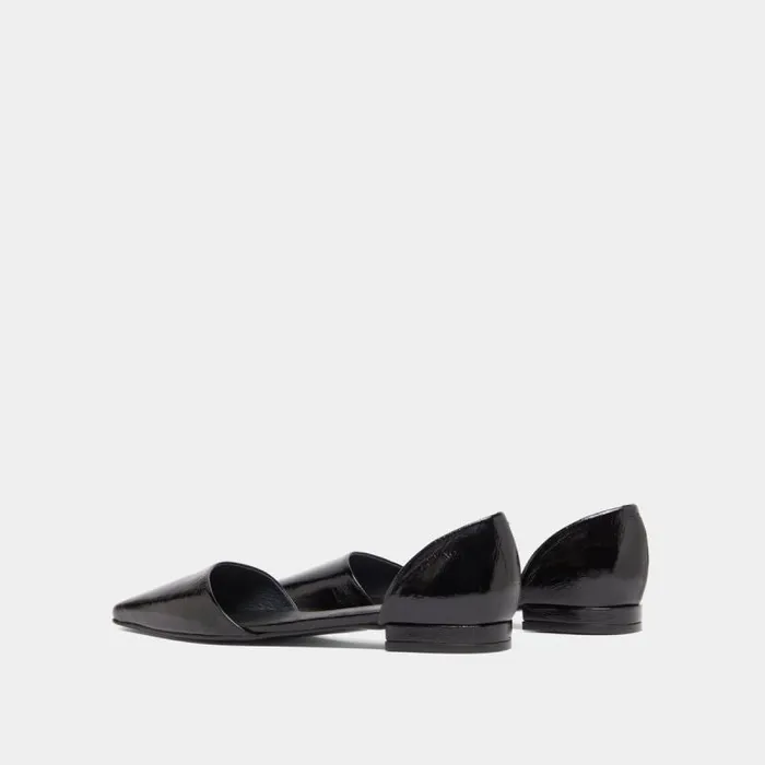 Women Ballet Flats With Pointed Toes Black JONAK 60 Years