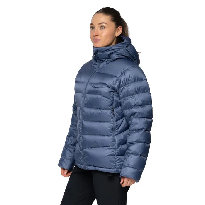 Women Bergans Of Norway Down Jackets Vaagaa Allround Down Jacket Granite Blue