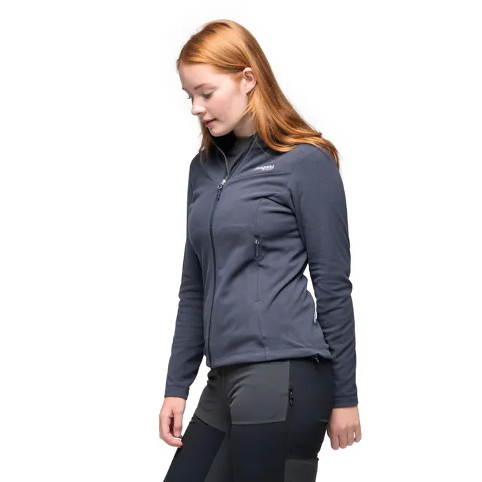 Women Bergans Of Norway Fleece Finnsnes Fleece W Jacket Dark Navy
