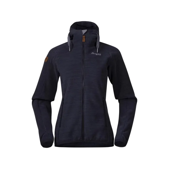Women Bergans Of Norway Fleece Hareid Fleece W Jacket Dark Navy