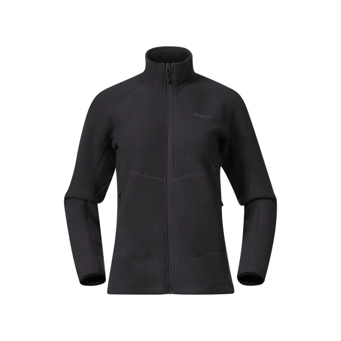 Women Bergans Of Norway Fleece Rabot Merino Fleece Midlayer Jacket Dark Shadow Grey