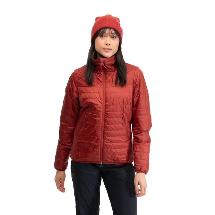 Women Bergans Of Norway Insulated Jackets Rros Light Insulated W Jacket Chianti Red