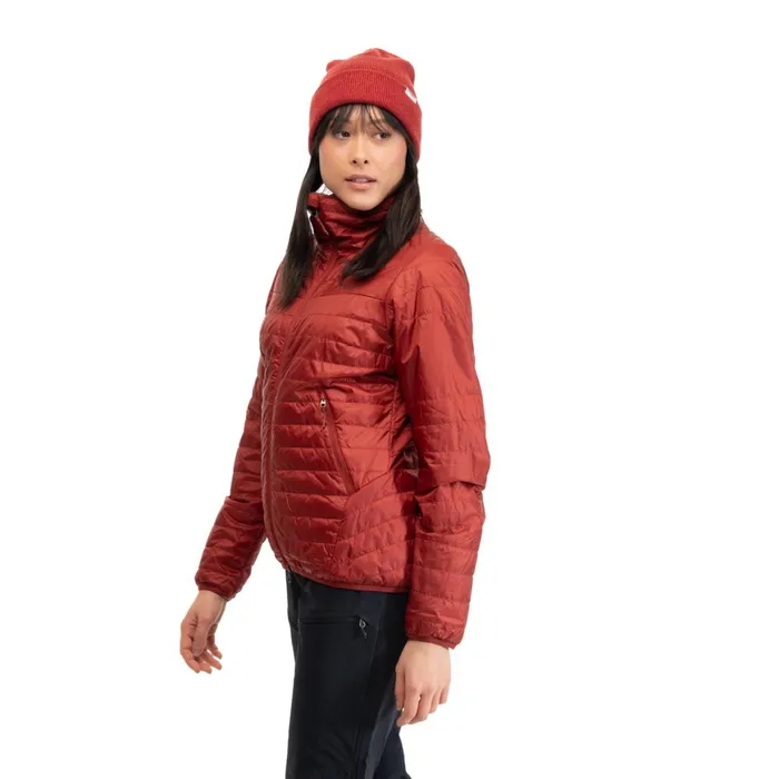 Women Bergans Of Norway Insulated Jackets Rros Light Insulated W Jacket Chianti Red