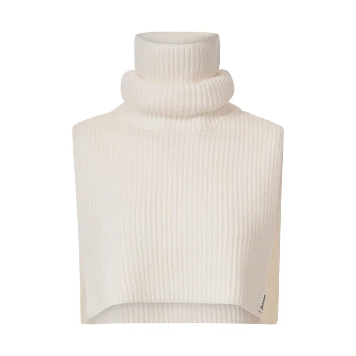 Women Bergans Of Norway Neck Warmers Knitted Neck Warmer Vanilla White