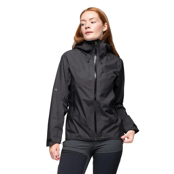 Women Bergans Of Norway Shell Jackets Rabot Light 3l Shell Jacket Black
