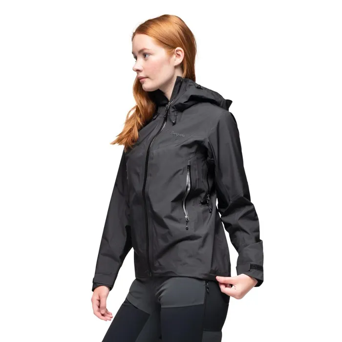 Women Bergans Of Norway Shell Jackets Rabot Light 3l Shell Jacket Black
