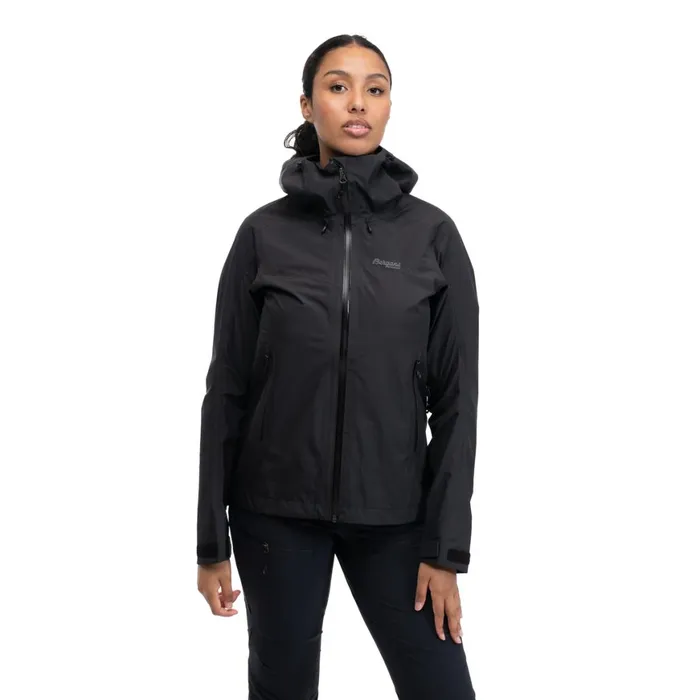 Women Bergans Of Norway Shell Jackets Skar Light 3l Shell Jacket Black