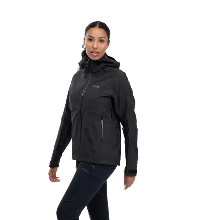 Women Bergans Of Norway Shell Jackets Skar Light 3l Shell Jacket Black