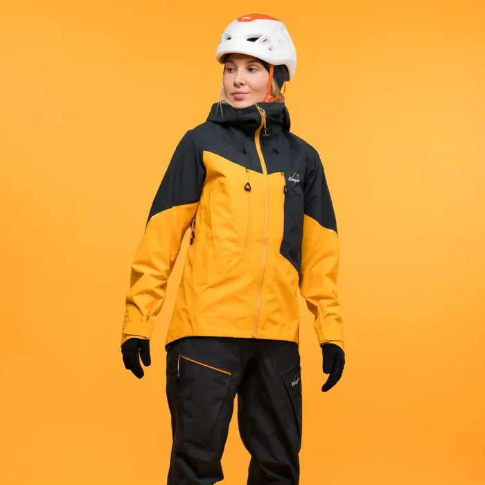 Women Bergans Of Norway Shell Jackets Y Mountainline Bold 3l Shell Jacket