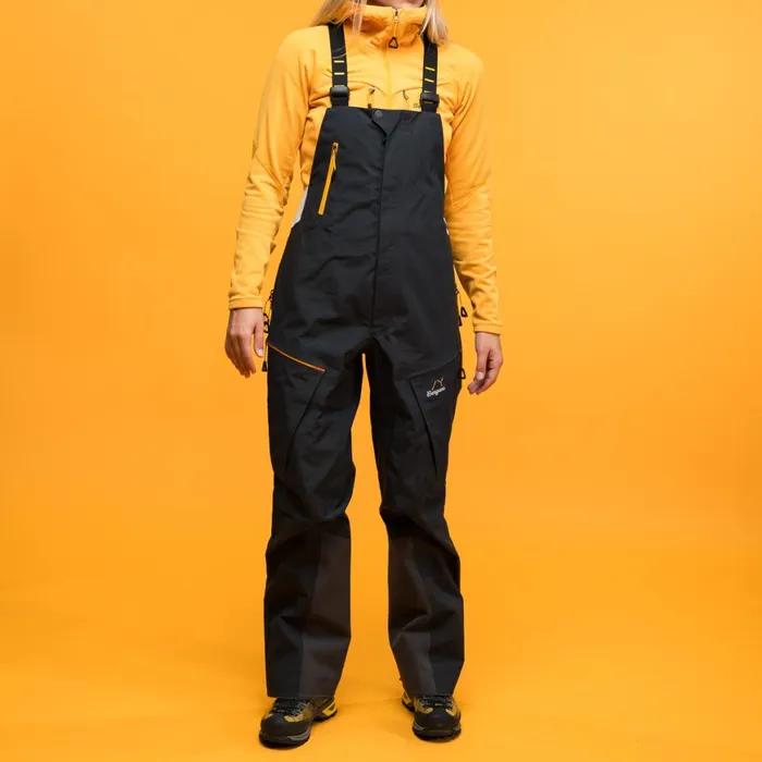 Women Bergans Of Norway Shell Pants Y Mountainline Bold 3l Shell Bib Pants