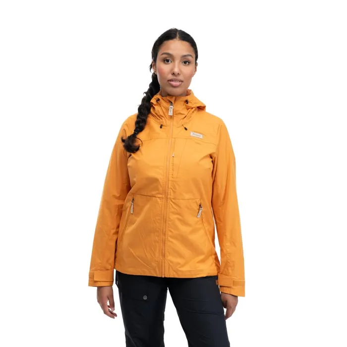 Women Bergans Of Norway Softshell Jackets Nordmarka Leaf Light Wind Jacket Golden Field