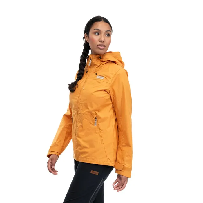 Women Bergans Of Norway Softshell Jackets Nordmarka Leaf Light Wind Jacket Golden Field