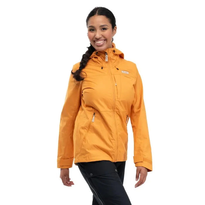Women Bergans Of Norway Softshell Jackets Nordmarka Leaf Light Wind Jacket Golden Field