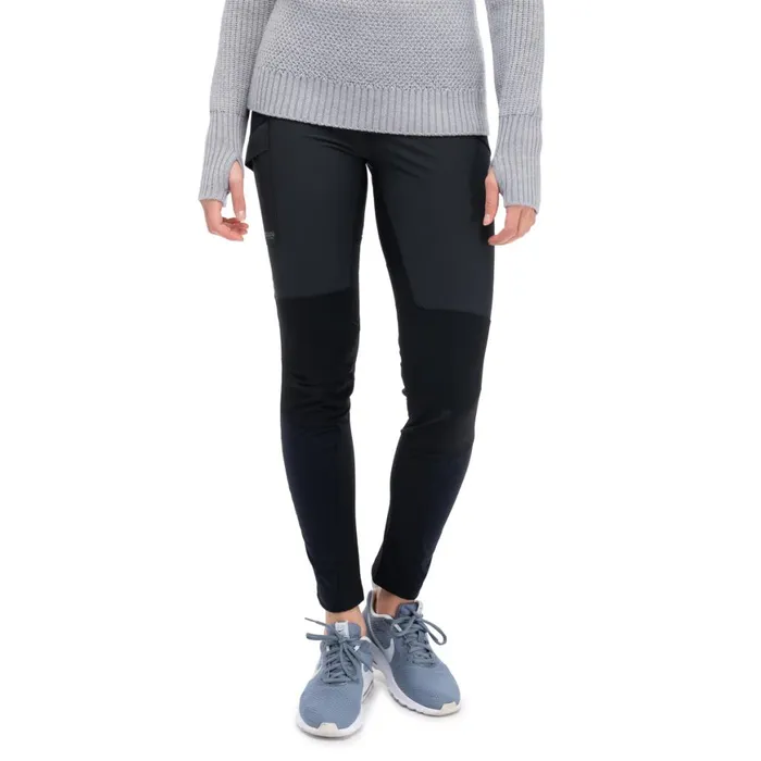 Women Bergans Of Norway Softshell Pants Flyen Original Tight Pants Black