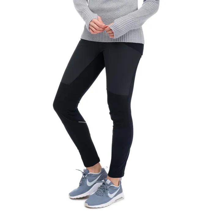 Women Bergans Of Norway Softshell Pants Flyen Original Tight Pants Black