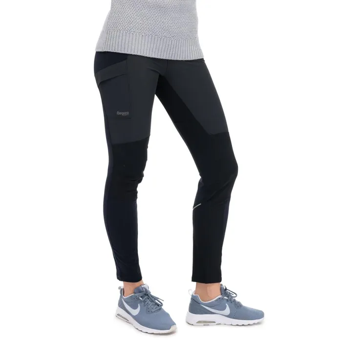 Women Bergans Of Norway Softshell Pants Flyen Original Tight Pants Black