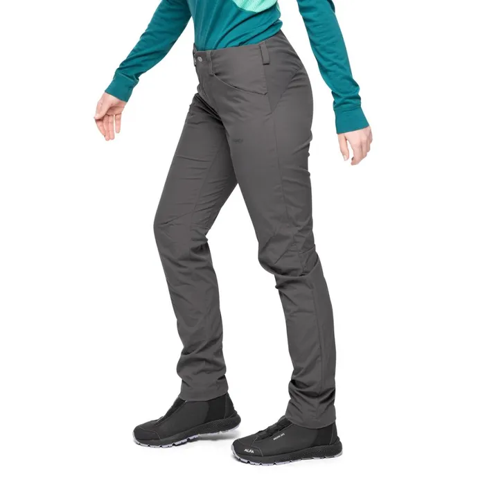 Women Bergans Of Norway Softshell Pants Utne V5 W Pants Solid Charcoal