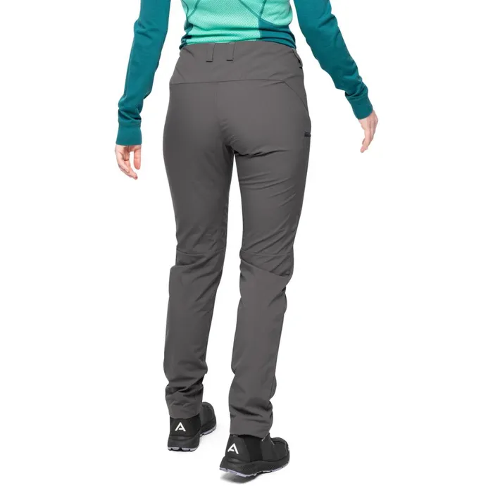 Women Bergans Of Norway Softshell Pants Utne V5 W Pants Solid Charcoal