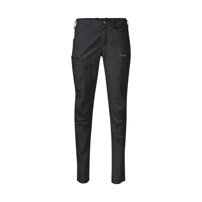 Women Bergans Of Norway Softshell Pants Utne V5 W Pants Solid Charcoal