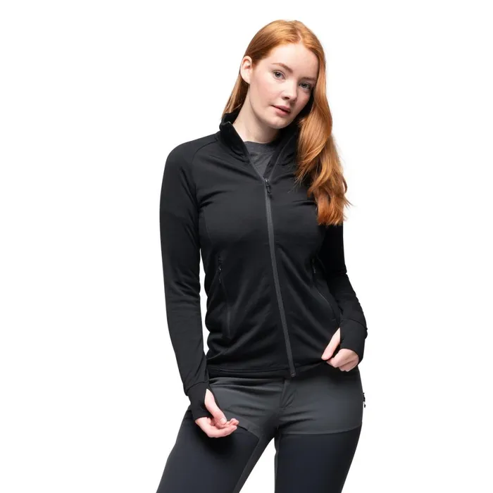 Women Bergans Of Norway Wool Ulstein Wool W Jacket Black