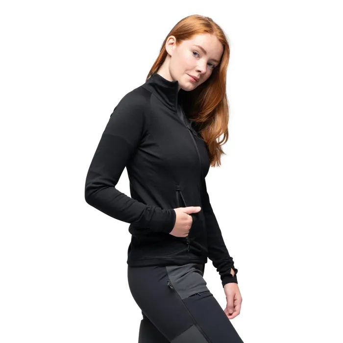Women Bergans Of Norway Wool Ulstein Wool W Jacket Black