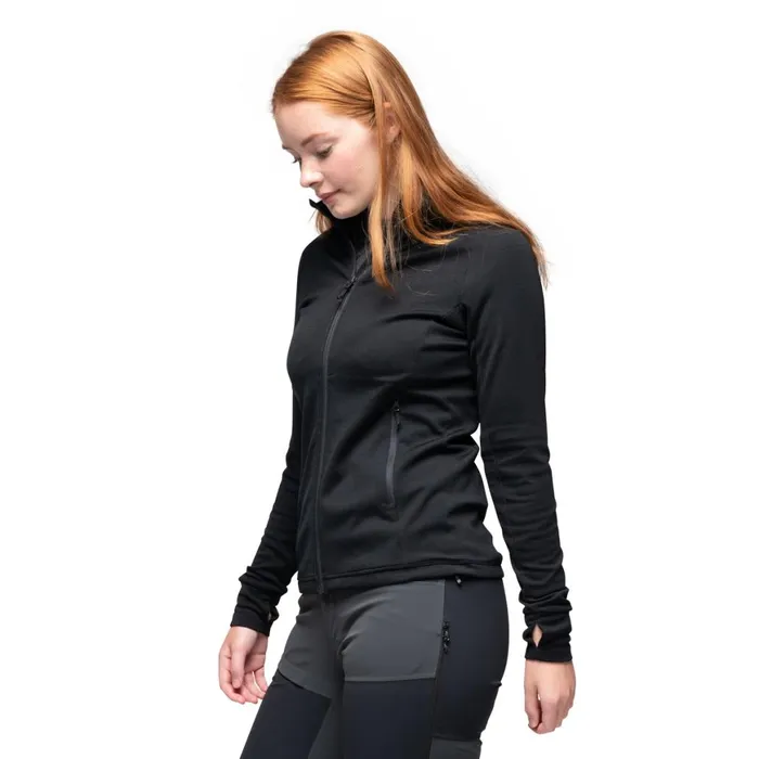 Women Bergans Of Norway Wool Ulstein Wool W Jacket Black