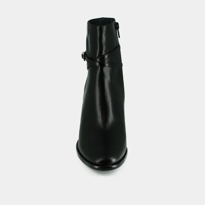 Women Boots Talons Haut Et Charms Dors Black JONAK Ankle Boots Lowboots