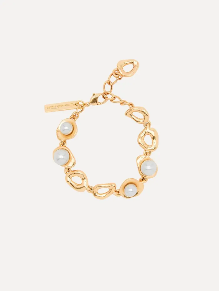Women Bracelets Oscar De La Renta Abstract O Pearl Bracelet Pearl