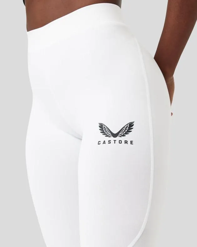 Women Castore Leggings White WoBaselayer Legging