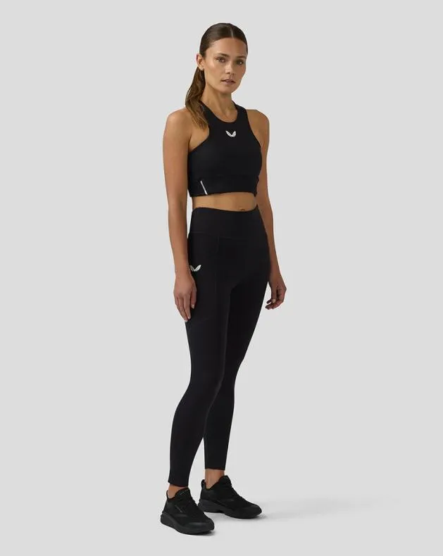 Women Castore Leggings WoApex FullLength Training Leggings 8211 Black