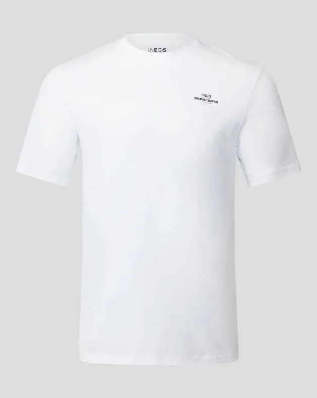 Women Castore Tops INEOS GRENADIERS UNISEX CORE MONOBRAND TSHIRT 8211 WHITE