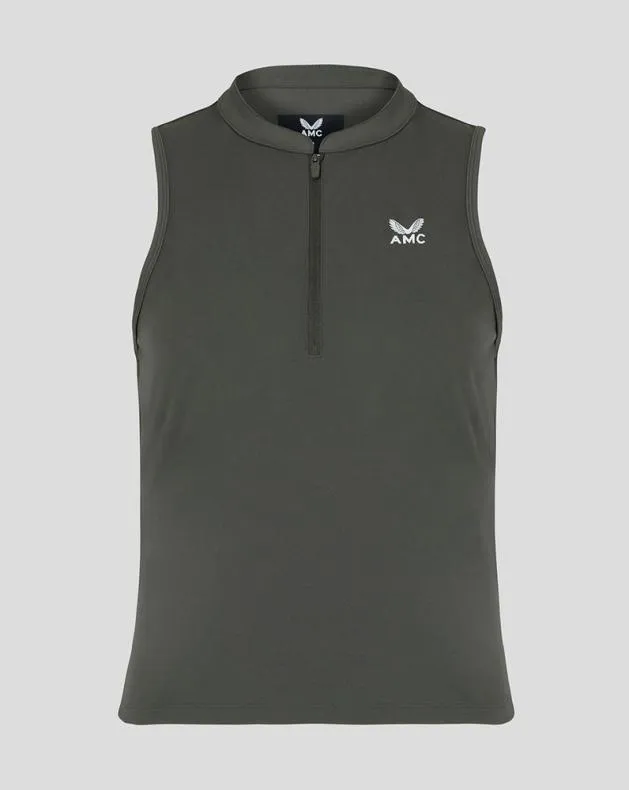 Women Castore Tops WoForest AMC Melbourne Performance Aero Zip Tank
