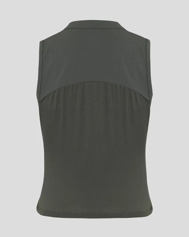 Women Castore Tops WoForest AMC Melbourne Performance Aero Zip Tank