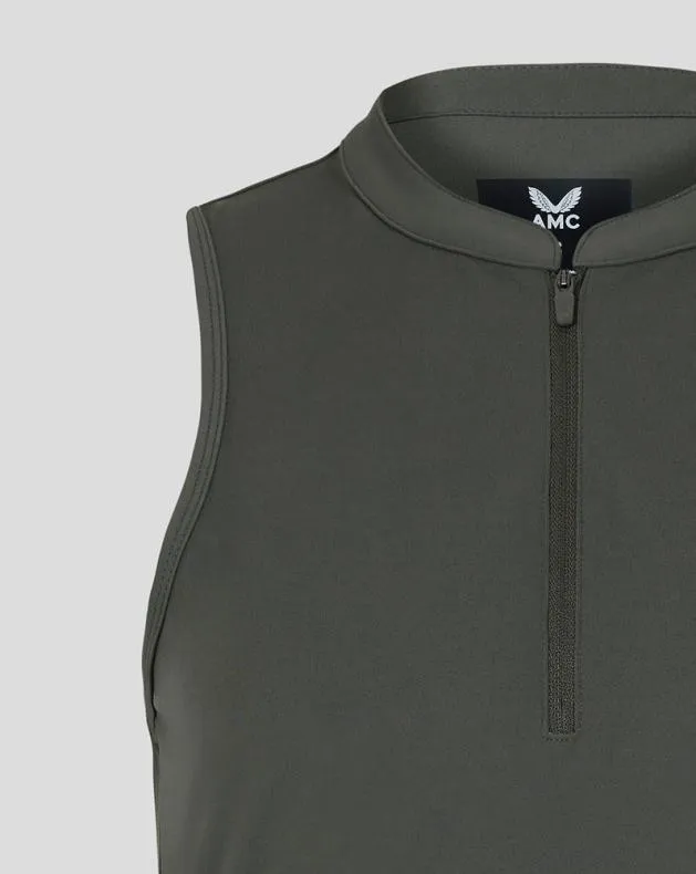 Women Castore Tops WoForest AMC Melbourne Performance Aero Zip Tank