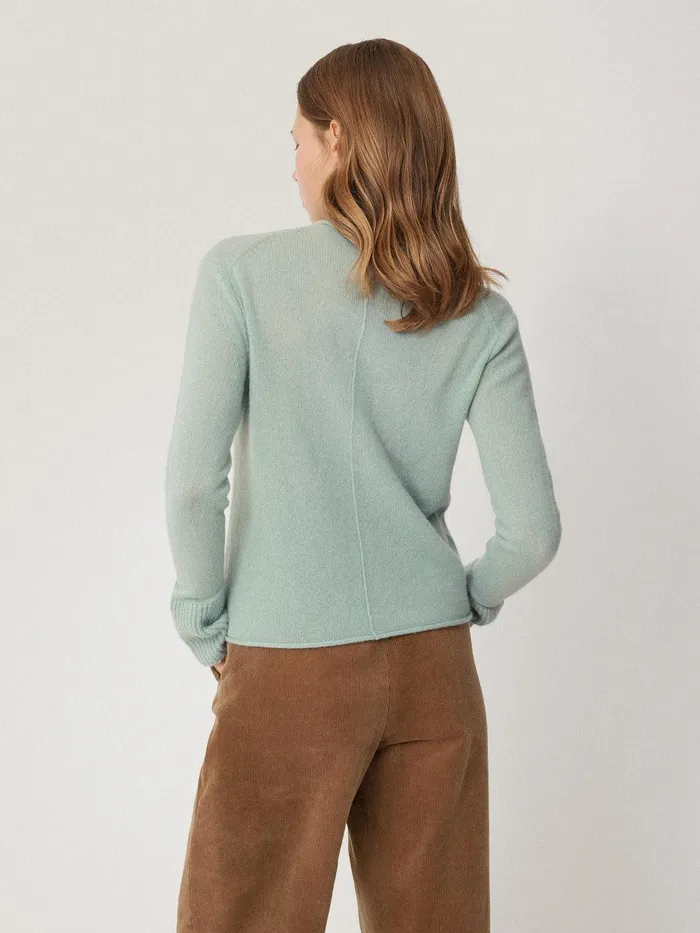 Women Cloud Cashmere Eldon Jumper Blue Haze Jigsaw Knitwear and Cashmere